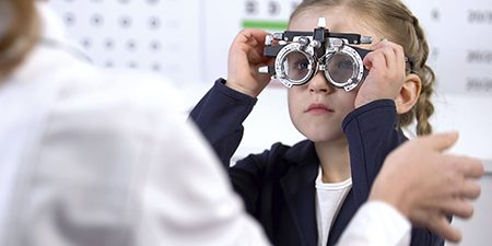 Problemas de salud ocular en niños